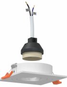 vidaXL Spotlámpa 12 db Fehér 9 x 9 x 2 cm Alumínium