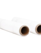 vidaXL stretch fólia 2 db átlátszó 23 μm 50 cm x 300 m