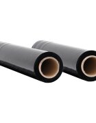 vidaXL stretch fólia 2 pcs fekete 30 μm 50 cm x 150 m