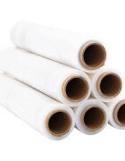 vidaXL stretch fólia 6 db átlátszó 30 μm 50 cm x 150 m
