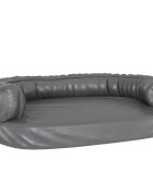 vidaXL szĂĽrke ergonomikus mĹ±bĹ‘r kutyaĂˇgy 75 x 53 cm