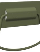 vidaXL Szekrény Fogantyúk Olajzöld 85 x 45 mm Fém