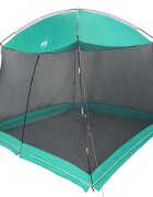 vidaXL Szúnyoghálós sátor 320 x 320 x 218 cm Poliészter és üvegszál