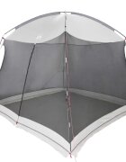 vidaXL Szúnyoghálós sátor 320 x 320 x 218 cm Poliészter és üvegszál