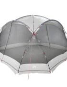vidaXL Szúnyoghálós sátor 434 x 434 x 230 cm Poliészter és üvegszál