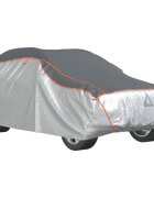 vidaXL szürke és ezüstszínű teljes autóhuzat SUV-hoz jégeső ellen L