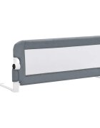 vidaXL szürke poliészter biztonsági leesésgátló 102 x 42 cm