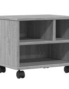 vidaXL szürke sonoma színű nyomtatóállvány kerekekkel 41x32x345 cm