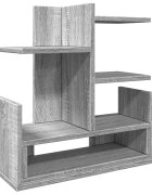 vidaXL szürke sonoma színű szerelt fa asztali szervező 49x20x525 cm