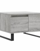 vidaXL szürke sonoma színű szerelt fa dohányzóasztal 55 x 55 x 365 cm