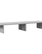 vidaXL szürke sonoma színű szerelt fa monitorállvány 100 x 27 x 15 cm