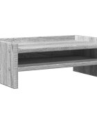 vidaXL szürke sonoma színű szerelt fa monitorállvány 42 x 24 x 16 cm