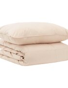 vidaXL TakarĂł szett 2 db 140 x 200 cm NyĂˇri 850 gsm BĂ©zs