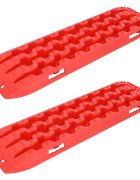 vidaXL Tapadási tábla 2 db Piros 106 x 305 x 7 cm Megerősített nejlon