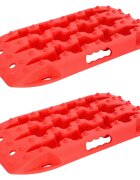 vidaXL Tapadási tábla 2 db Piros 575 x 305 x 55 cm