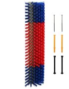 vidaXL Tejkefék Piros és kék 50 x 17 x 9 cm PP