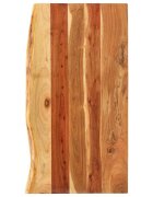 vidaXL tömör akácfa fürdőszoba piperepolc 100x52x25 cm