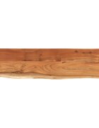vidaXL tömör akácfa téglalap alakú asztallap 160 x 40 x 25 cm