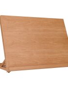 vidaXL tömör bükkfa asztali festőállvány 65 x 48 x 7 cm