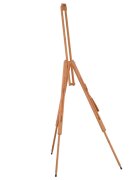 vidaXL tömör bükkfa festőállvány 100 x 104 x 172 cm