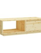 vidaXL tömör fenyőfa dohányzóasztal 110 x 50 x 335 cm