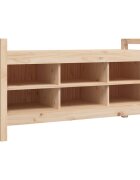 vidaXL tömör fenyőfa előszoba pad 110 x 40 x 60 cm