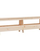 vidaXL tömör fenyőfa előszobai pad 160 x 28 x 45 cm