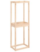 vidaXL tömör fenyőfa gumiabroncstartó állvány 63 x 40 x 180 cm