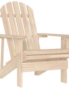 vidaXL tömör fenyőfa kerti Adirondack szék