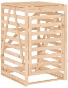 vidaXL tömör fenyőfa szemeteskuka tároló 84x90x1285 cm