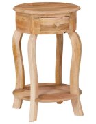 vidaXL tömör mangófa kisasztal 37 x 37 x 61 cm