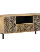vidaXL tömör mangófa TV-szekrény 105 x 33 x 46 cm