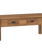 vidaXL tömör tíkfa szék előszoba pad 90 x 30 x 40 cm