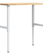 vidaXL tömör tölgyfa munkapad 100 x 60 x (715-98) cm