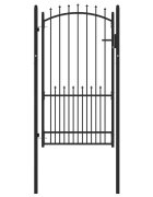 vidaXL Tüskés kerítési kapu EMMEN 104 x 1345 cm Zárolható
