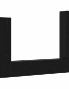 vidaXL TV szekrény garnitúra 4 db 305 x 30 x 110 cm Fekete tölgy