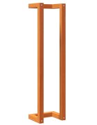 vidaXL viaszbarna tömör fenyőfa törülközőtartó 23 x 18 x 90 cm