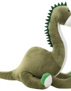 vidaXL zöld plüss brontoszaurusz
