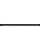 vidaXL Zuhanykabin merevítő rúd 475 cm 68/ mm üveghez Fekete