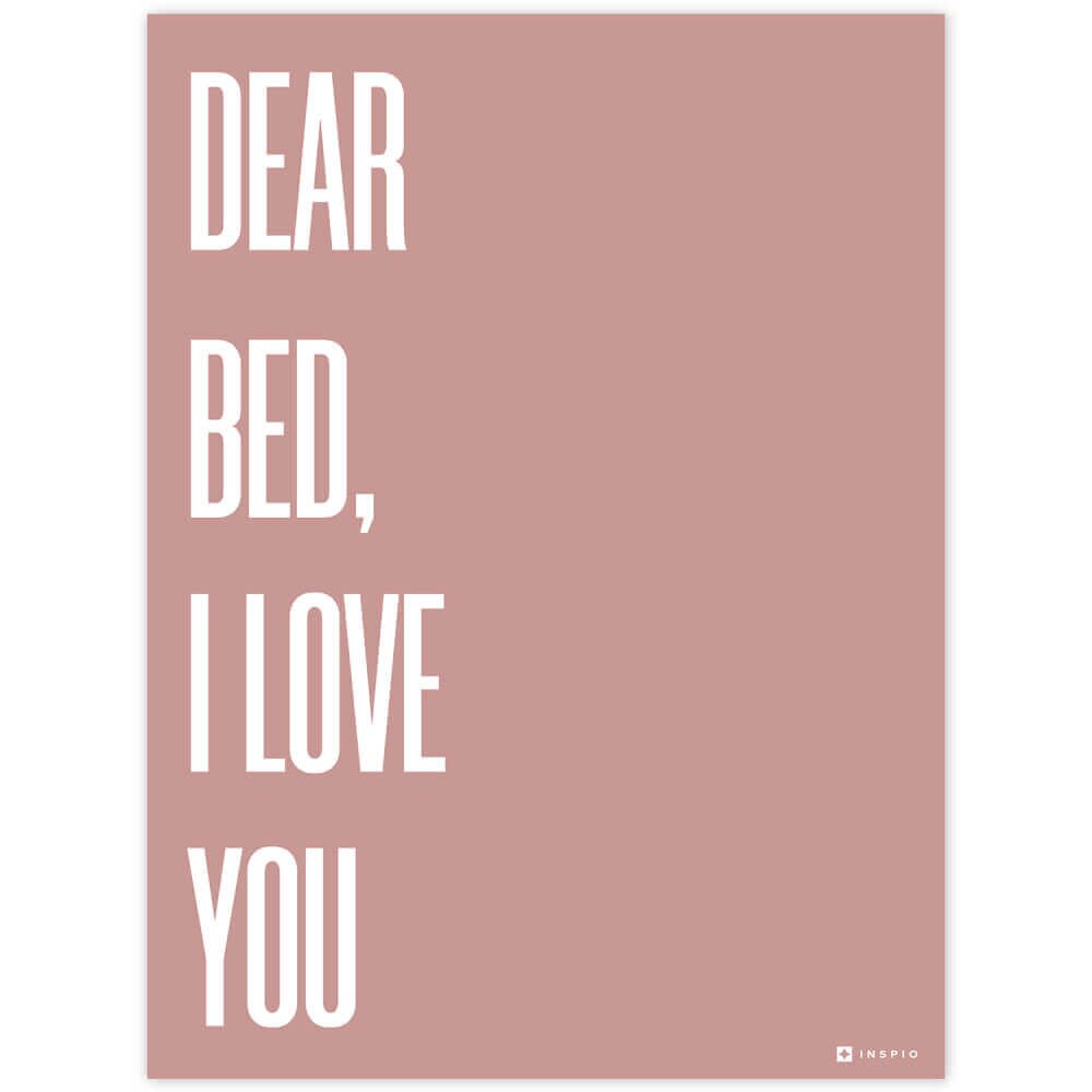 INSPIO Falikép hálószobába - DEAR BED