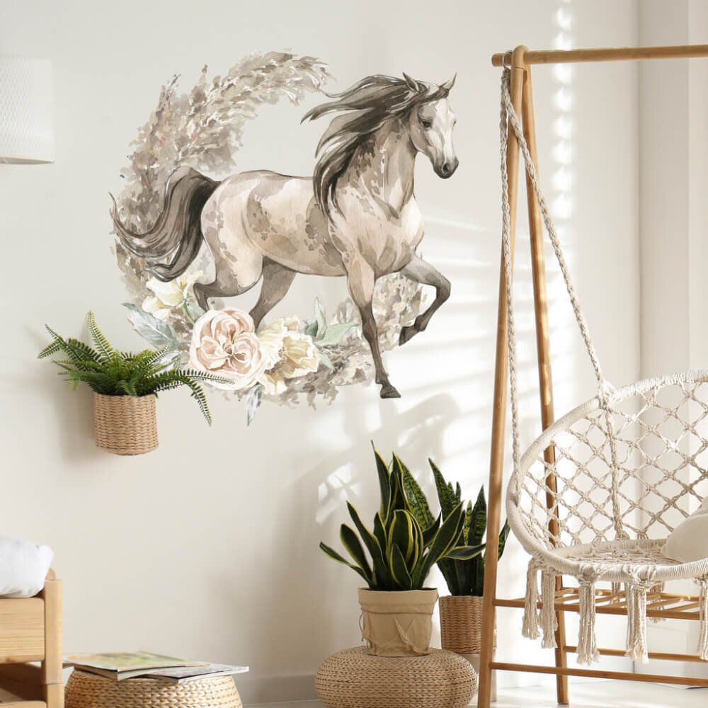 INSPIO Falmatrica - Barna ló boho stílusban