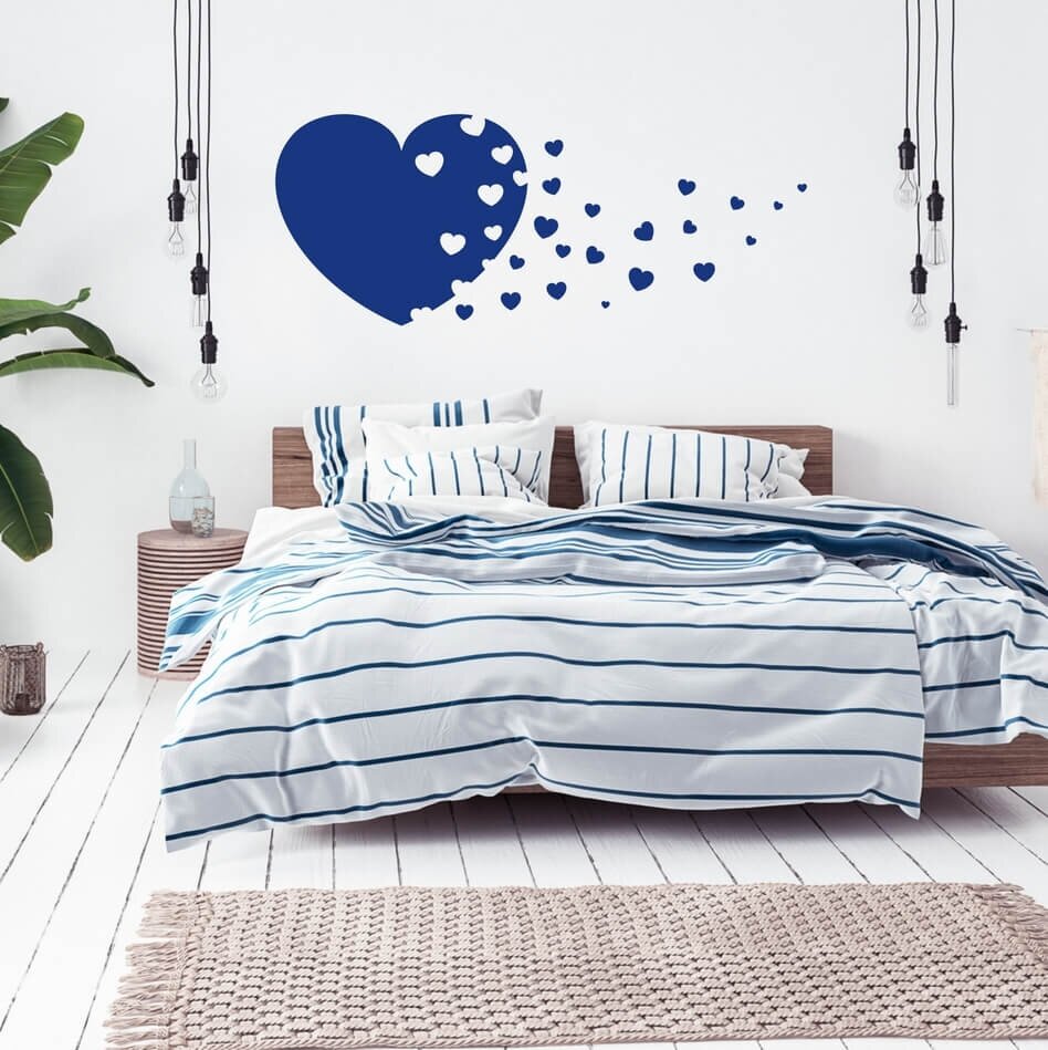 INSPIO Falmatrica hálószobába - Szív