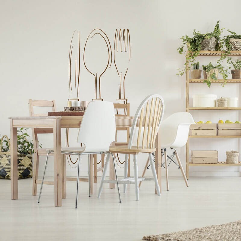 INSPIO Falmatrica konyhába - Kés villa kanál