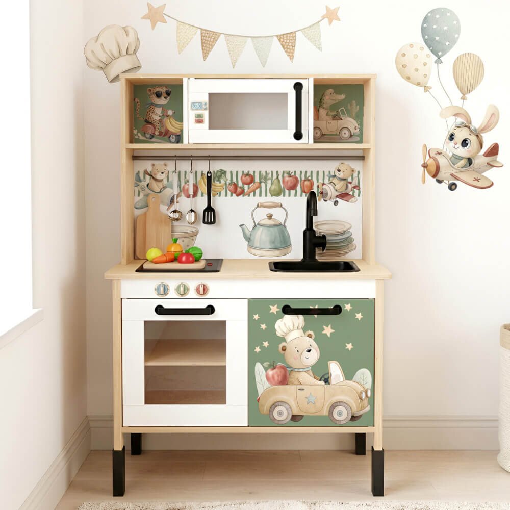 INSPIO IKEA DUKTIG konyhai matricák - Flying Chefs