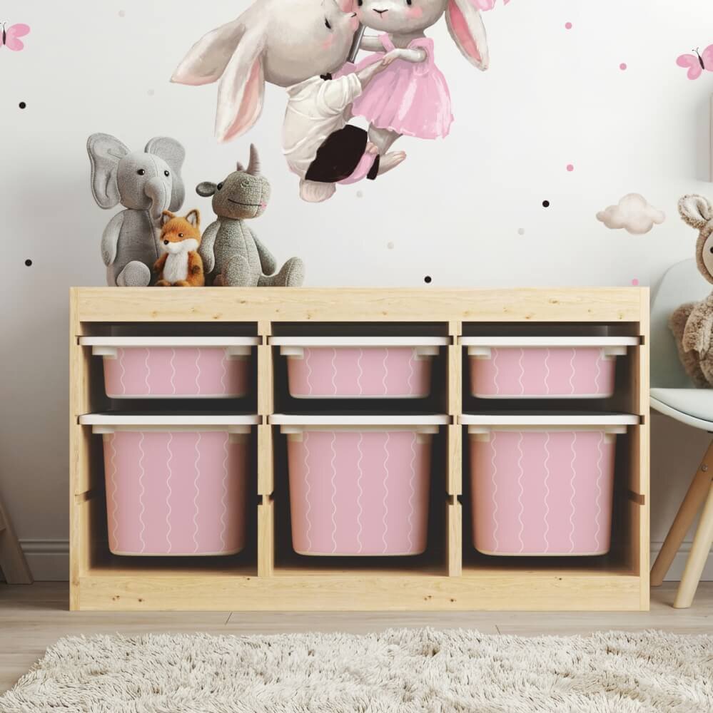 INSPIO IKEA TROFAST doboz matrica - minta Waves