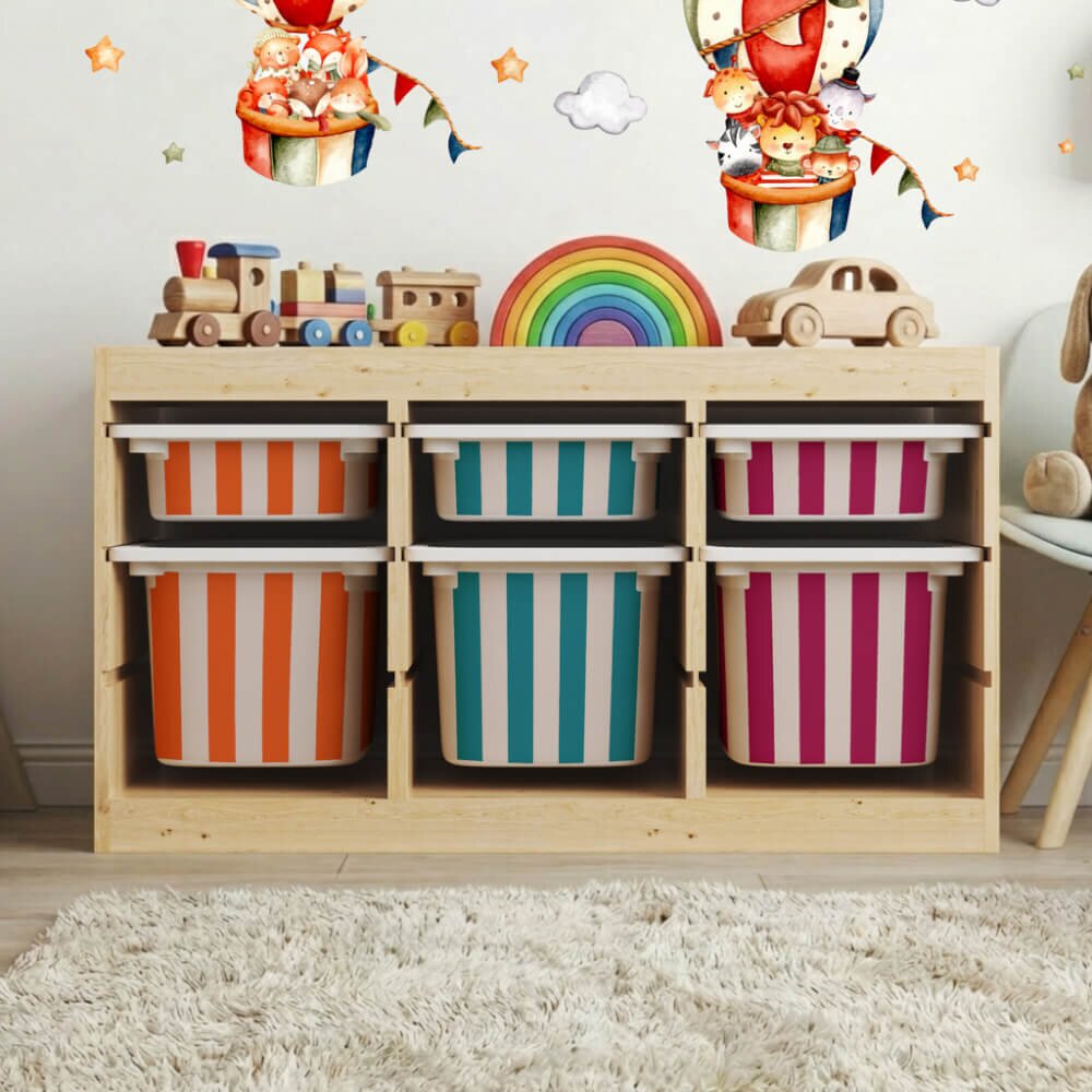 INSPIO Matrica IKEA TROFAST dobozhoz - Különleges csíkok