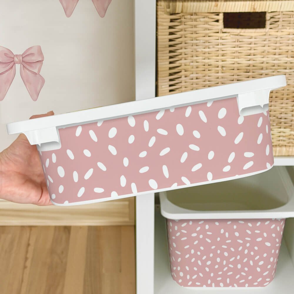 INSPIO Matrica IKEA TROFAST dobozhoz - Powder BOHO minta