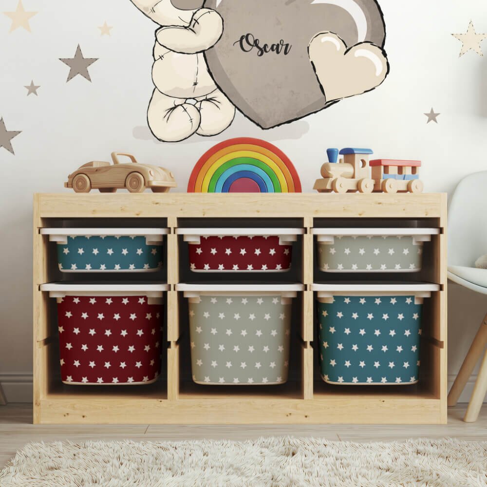 INSPIO Matricák IKEA TROFAST dobozhoz - Csillagok