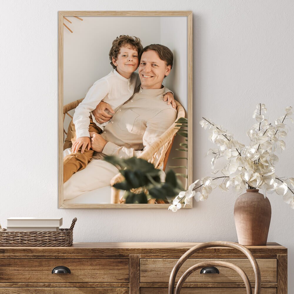 INSPIO Modern kép saját fotódból fa képkeretben