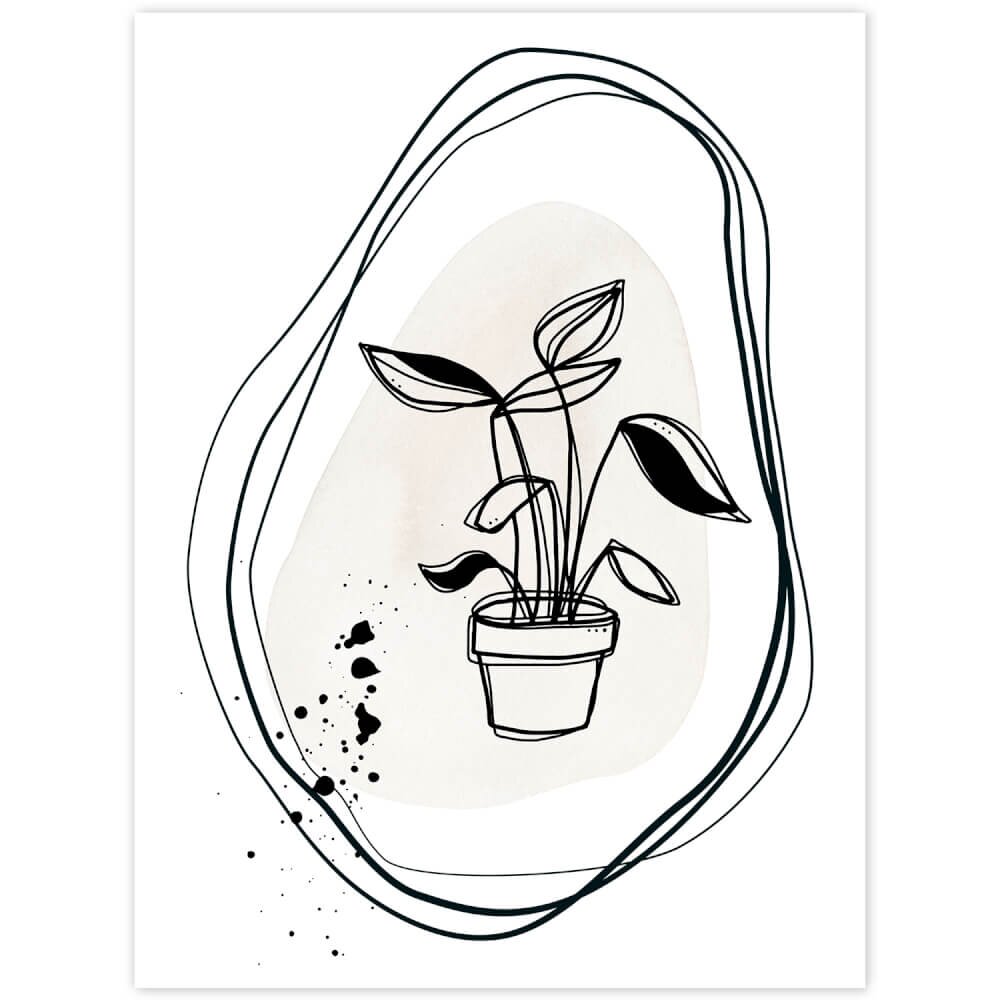 INSPIO Modern kép - Váza